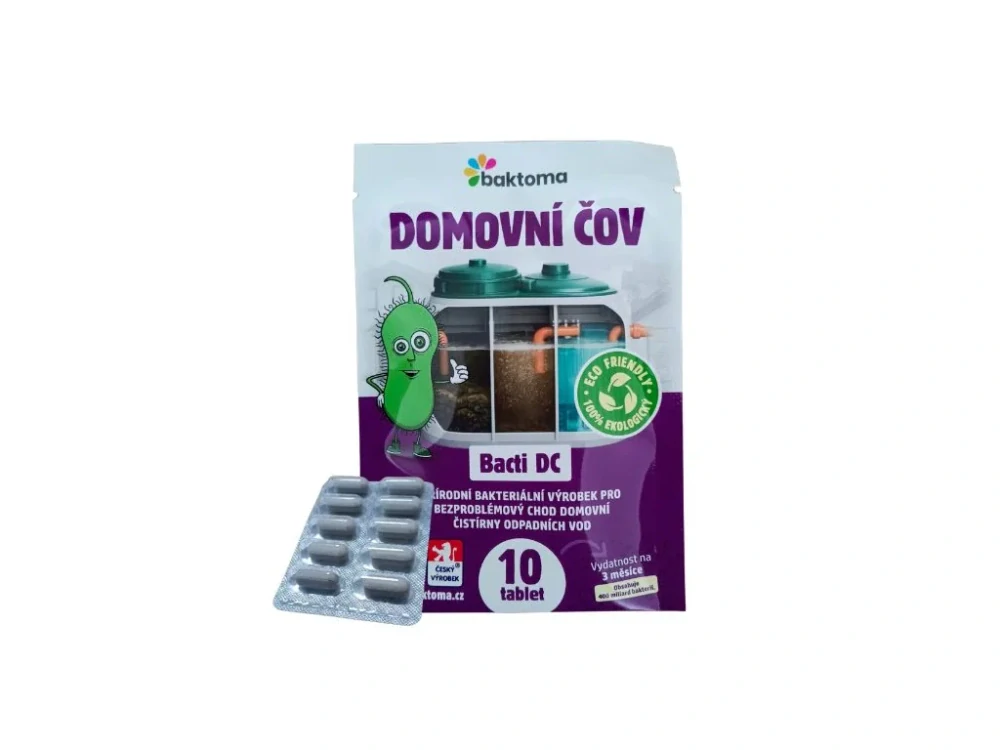 Baktoma Bacti DC tablety do ČOV 10ks