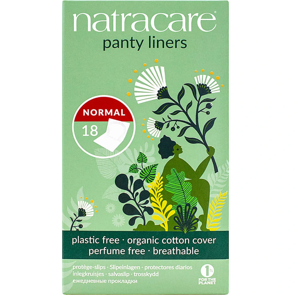 NATRACARE slipové vložky NORMAL- jednotlivě balené 18ks