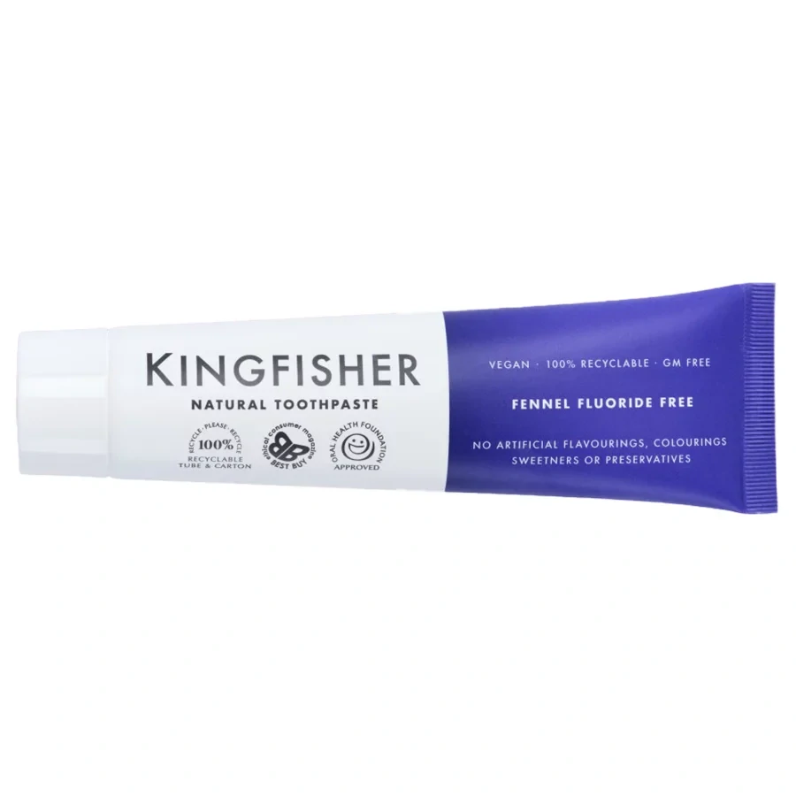 Kingfisher zubní pasta Fenykl bez fluoridu 100ml