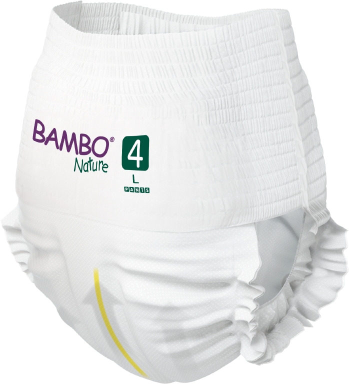 Bambo Nature PANTS 4, 7-12 kg, 40ks
