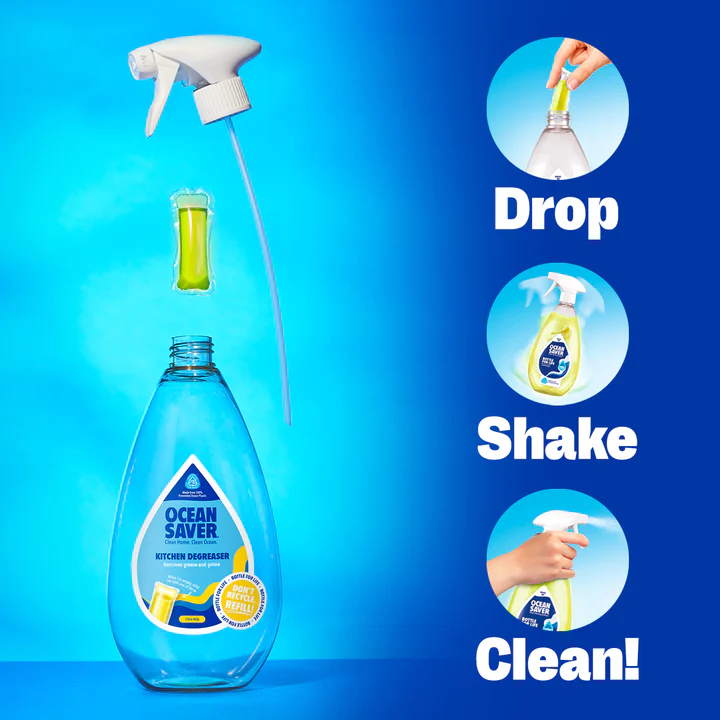 OCEANSAVER EcoDrop Refill- kuchyňský odmašťovač