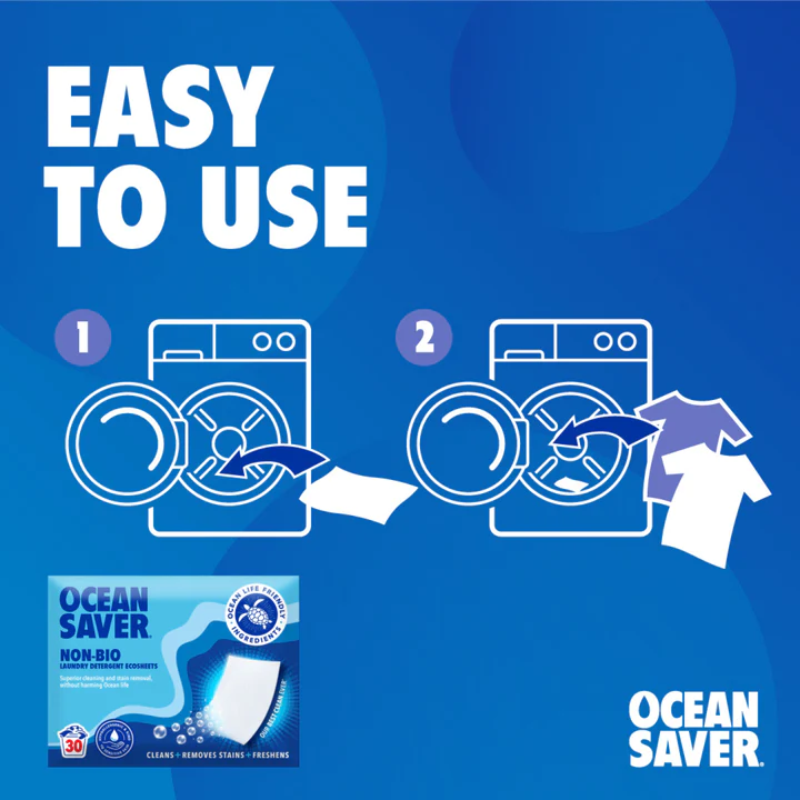 OCEANSAVER Ecosheets - prací papírky 30pd