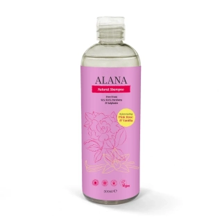 ALANA Šampón na vlasy RŮŽE A VANILKA 500ml