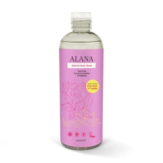 ALANA Sprchový gel RŮŽE A VANILKA 500ml