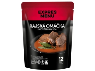 Expres menu Rajská s hovězím masem 600g