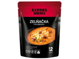 Expres menu Zelňačka s klobásou 600g