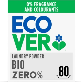 ECOVER ZERO prací prášek 4kg, 80pd