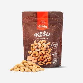 GRIZLY Kešu natural WW320 250g