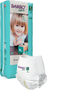 Bambo Nature PANTS 5, 11-17 kg, 38ks